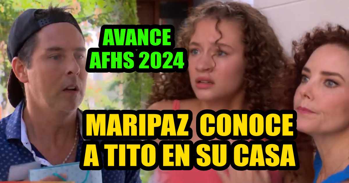 Maripaz Conocerá Y Se Sorprenderá De Tito Tdm 1248